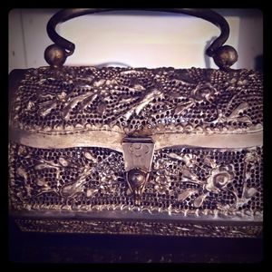 Silver purse